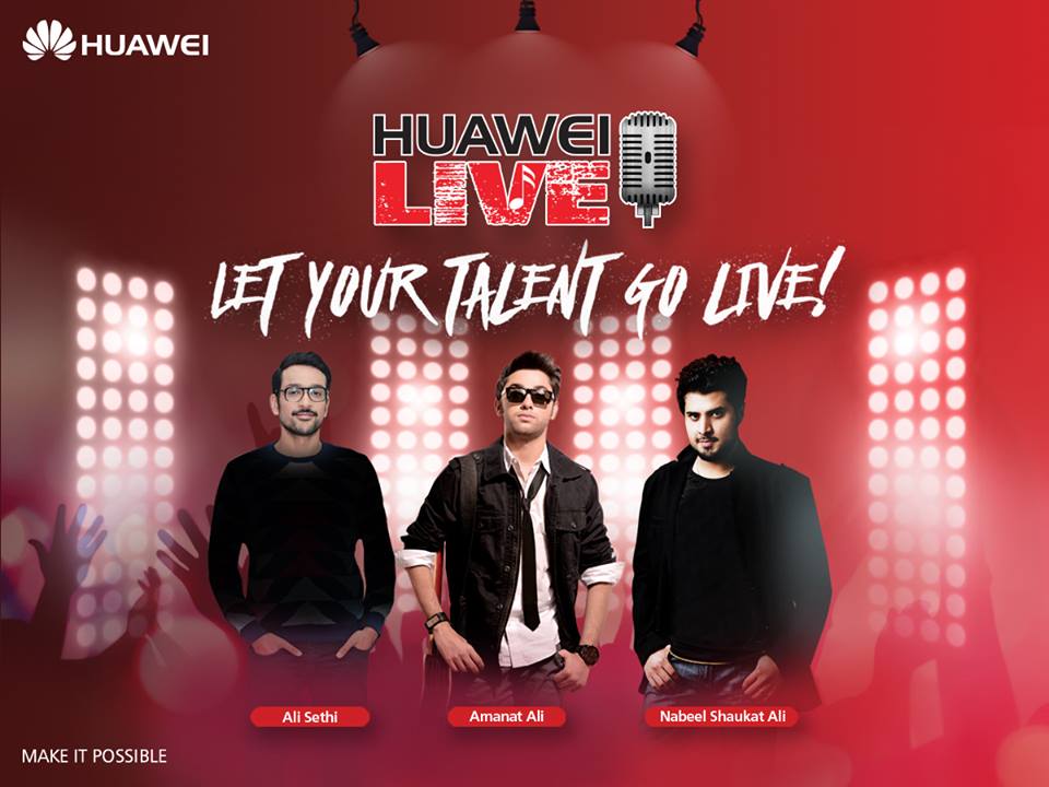 Amanat Ali to Spin his Magic with Huawei Live